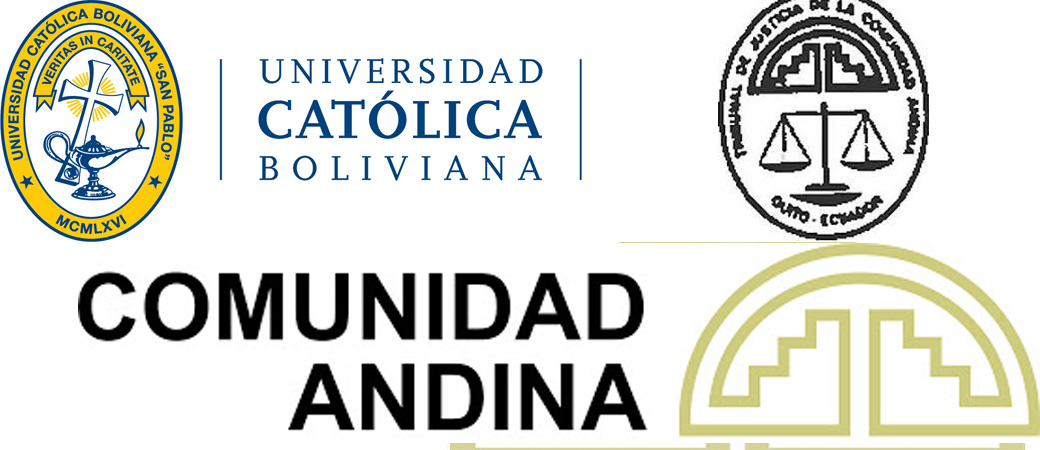 Firma de convenio de cooperación entre la U.C.B. y el Tribunal de Justicia de la Comunidad Andina