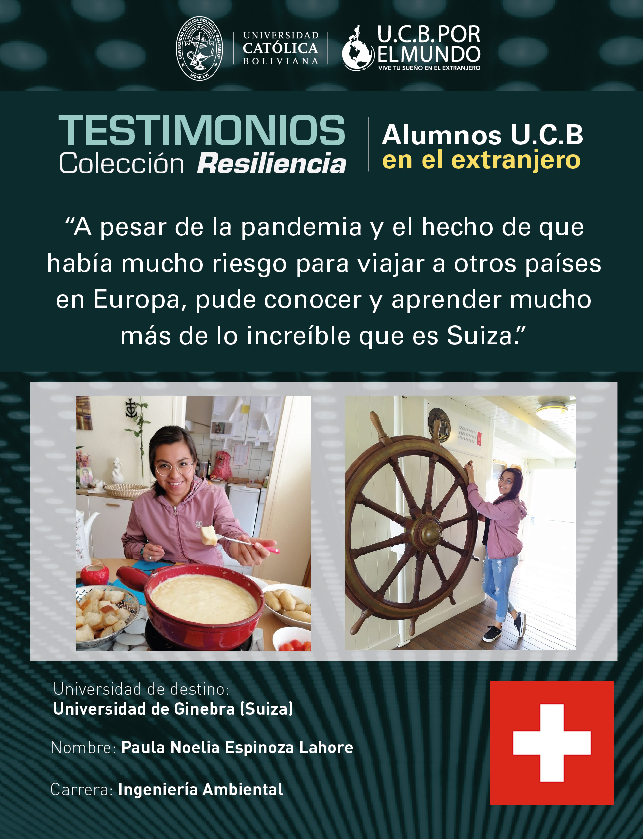 ALUMNO UCB EN EL EXTRANJERO