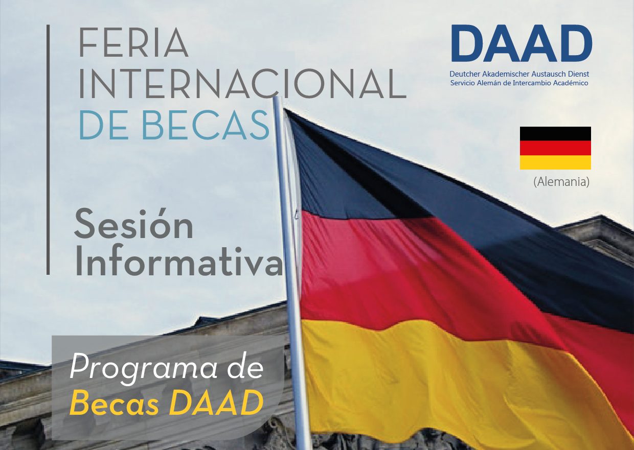 Feria Internacional de Becas de Postgrado, 7ma Sesión Informativa Programa de Becas del DAAD para Alemania.