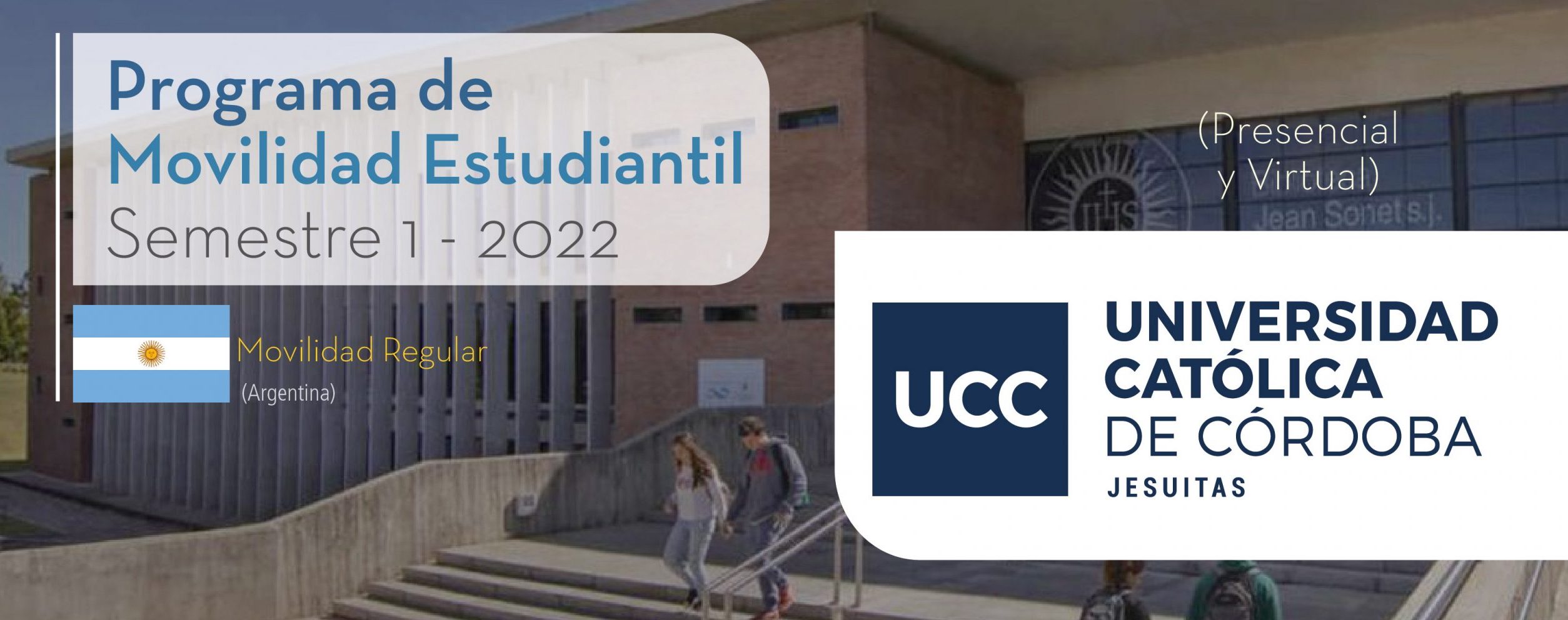 La Universidad Católica de Cordoba de Argentina es parte del Programa de Movilidad Estudiantil UCB por el Mundo.