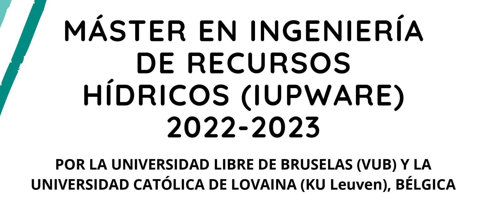 Convocatoria de Beca de Maestría en Ingeniería de Recursos Hídricos 2022-2023