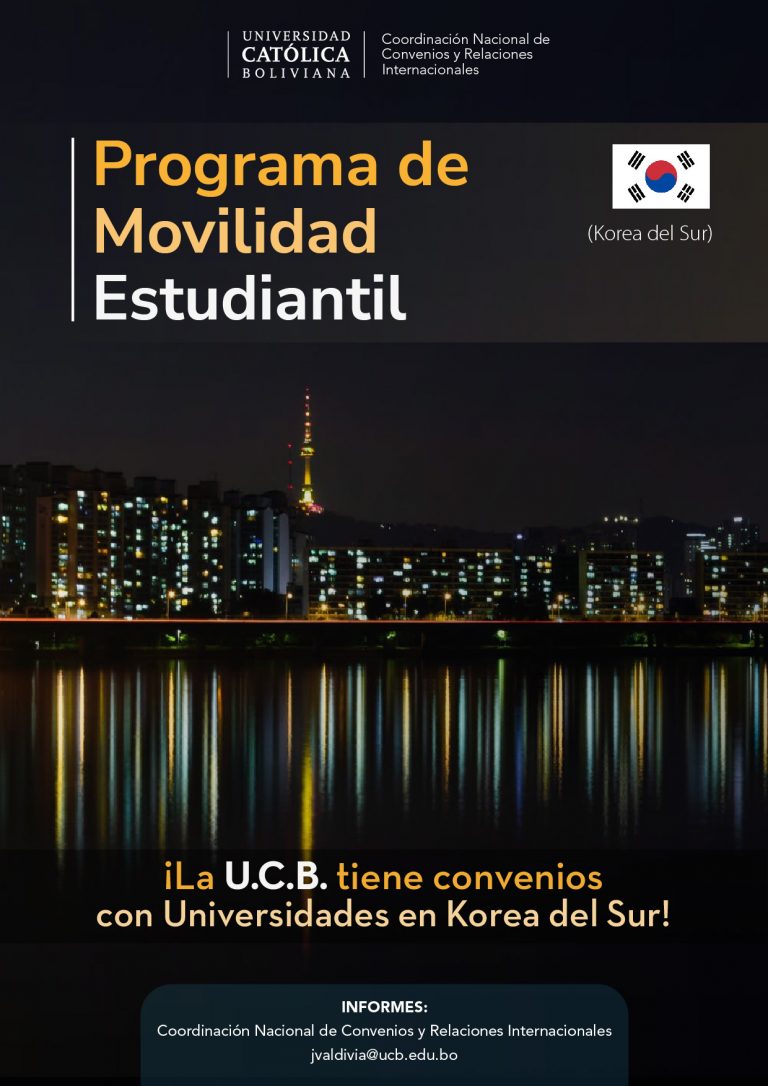 El Programa de Movilidad Estudiantil UCB por el Mundo cuenta con ...