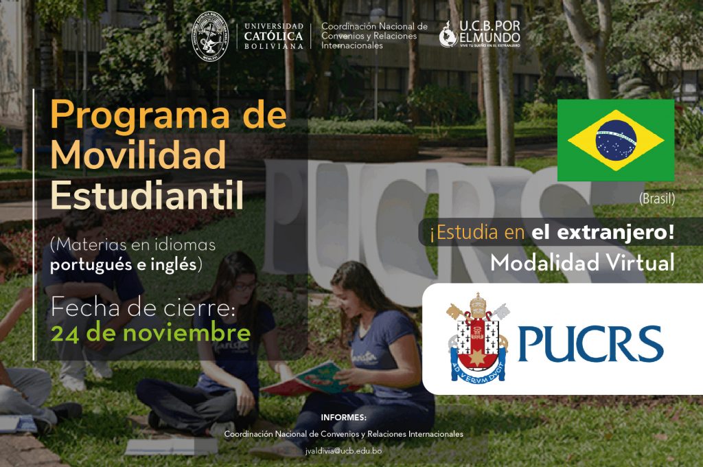 ¡El Programa de Movilidad Estudiantil UCB por el Mundo ya está abierto ...