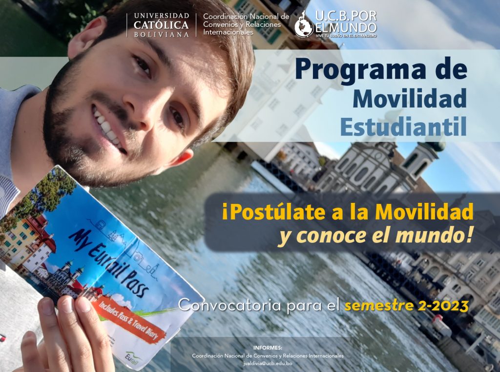 ¡El Programa de Movilidad Estudiantil UCB por el Mundo ya está abierto ...