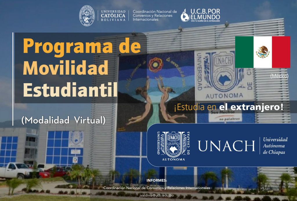 ¡El Programa Virtual de Movilidad Estudiantil UCB por el Mundo esta con ...