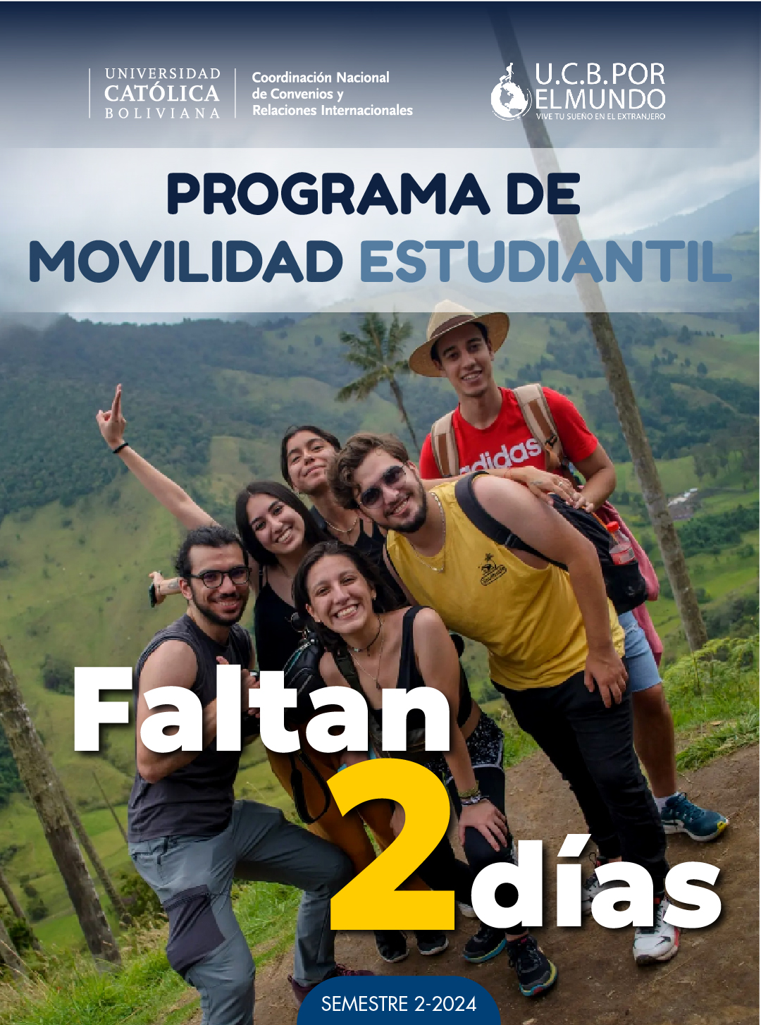 Programa de Movilidad Estudiantil UCB por el Mundo