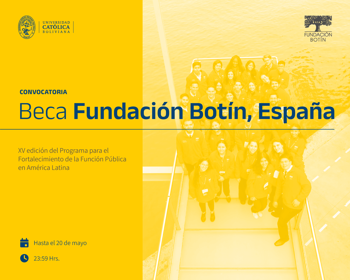 Convocatoria XV del Programa para el Fortalecimiento de la Función Pública en América Latina, de la Fundación Botín.
