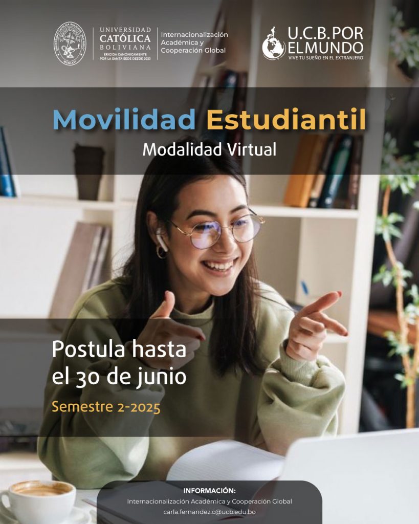🌍 ¡El Programa de Movilidad Virtual Estudiantil UCB por el Mundo abre ...