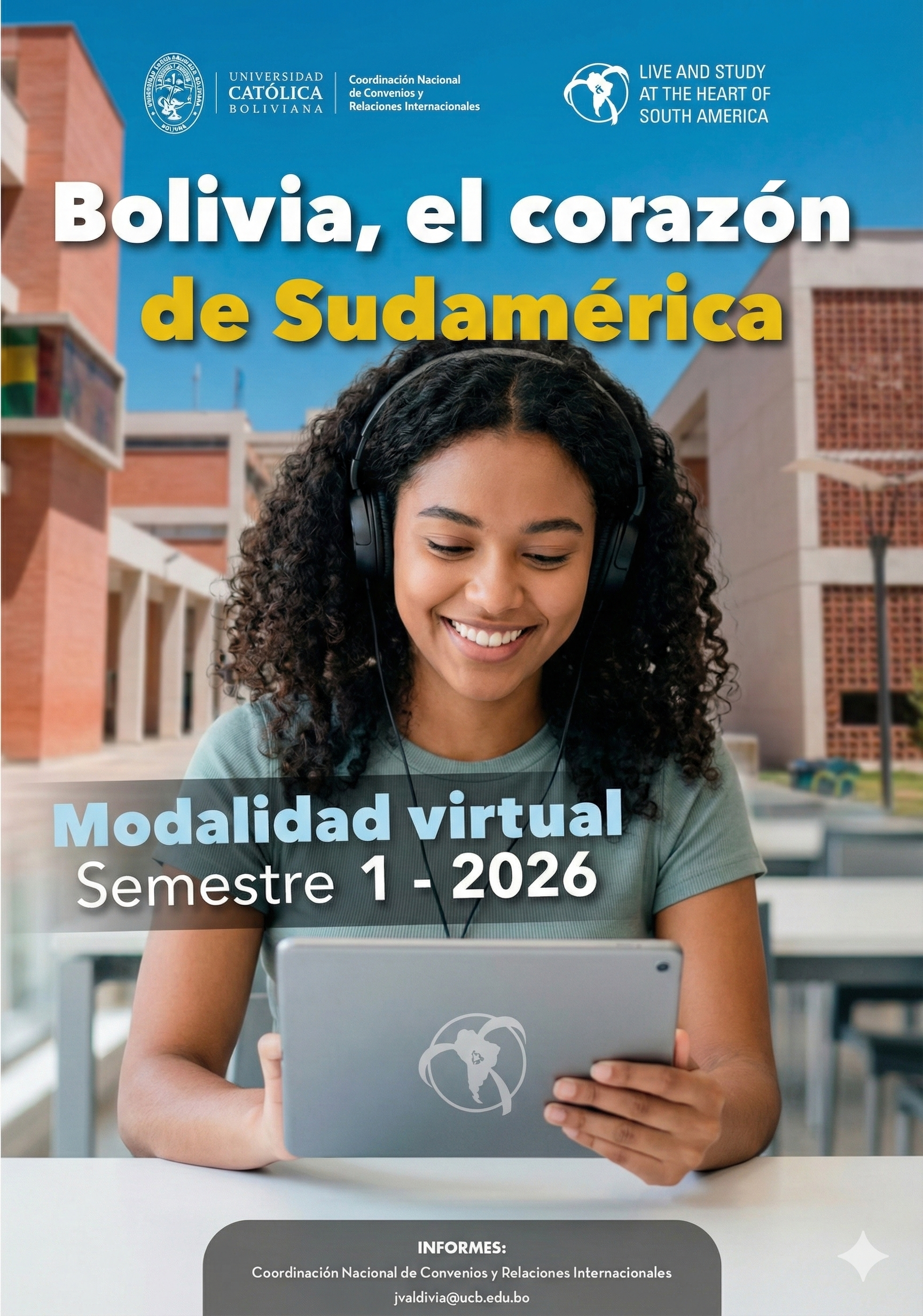 PROGRAMA VIRTUAL DE MOVILIDAD ESTUDIANTIL VIVE Y ESTUDIA EN EL CORAZÓN DE SUDAMÉRICA 1-2026